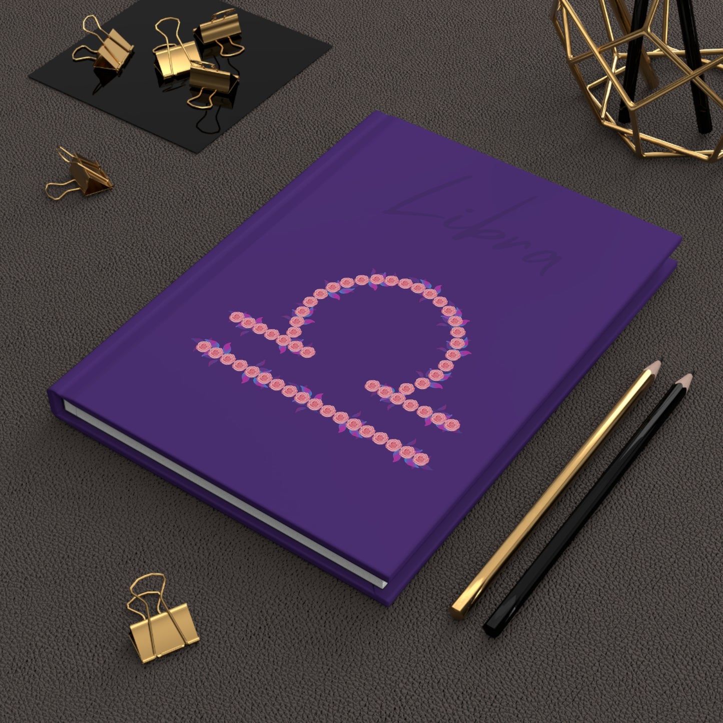 Libra Horoscope - Hardcover Journal Matte