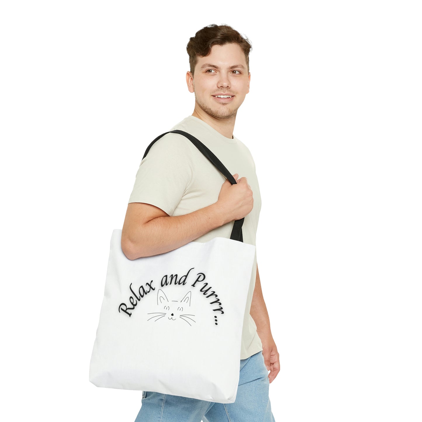 Tote Bag - Relax and Purrrr