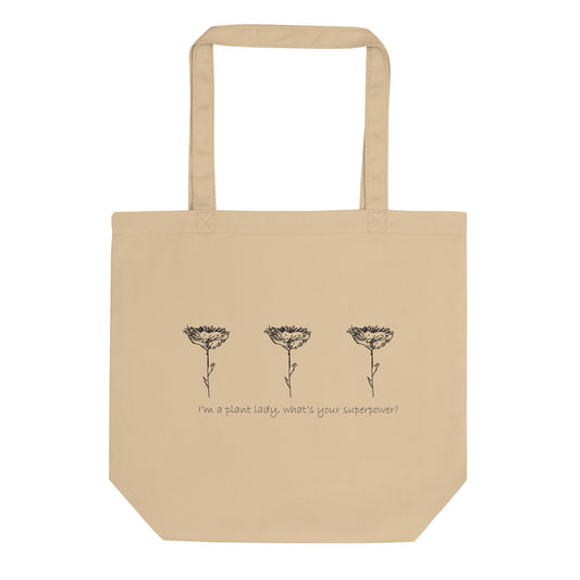 Eco Tote Bag - Plant Lady